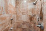 Custom tile shower in guest bath